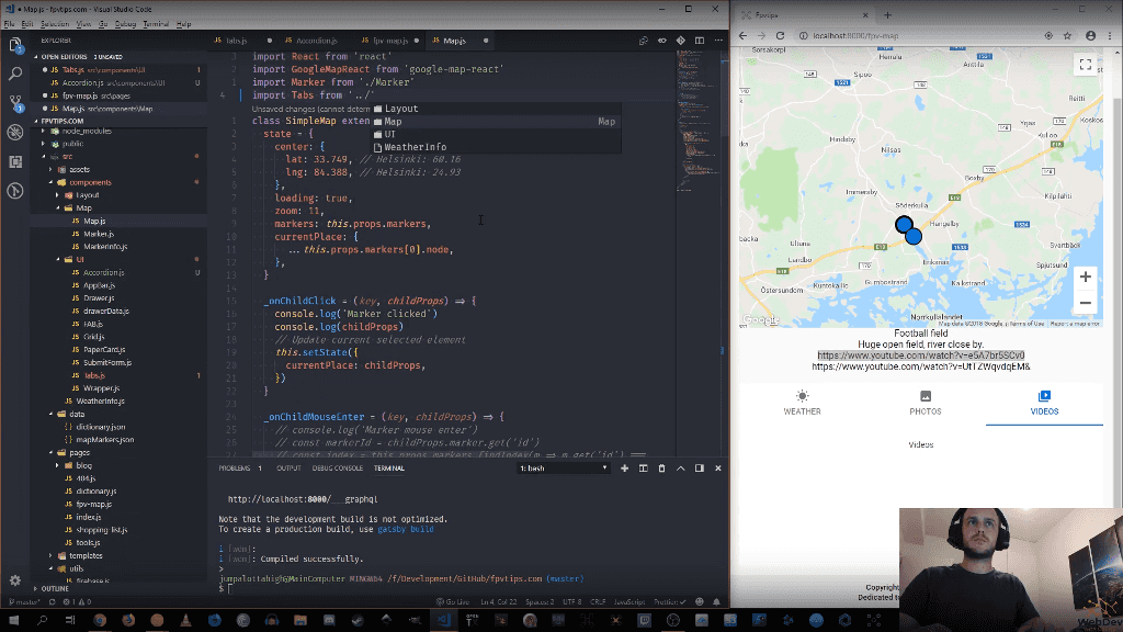 Georgi streaming on twitch screenshot